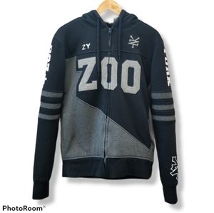 ZOO YORK thick Sherpa hoodie